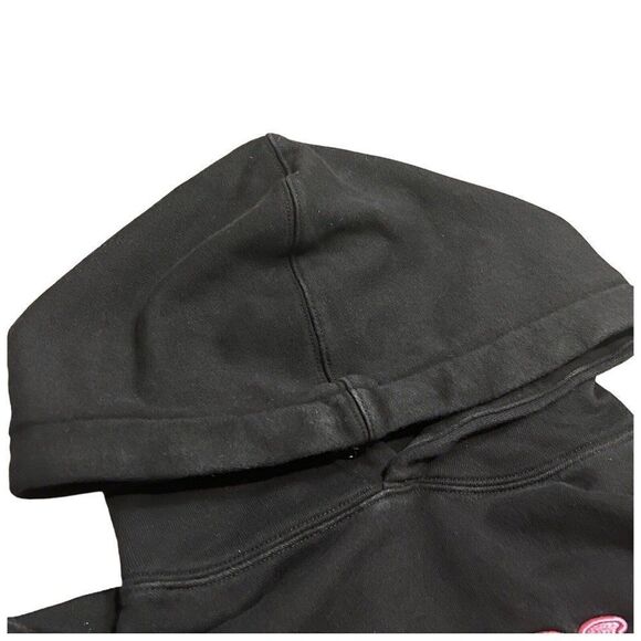 Teddy Fresh Hoodie Adult L Black I Heart Mom Graphic Rainbow Heart - Picture 10 of 12